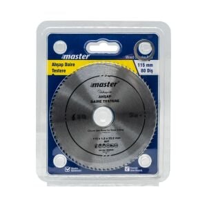 Master 530940 Ahşap Daire Testere Bıçağı 115 mm 80 Diş (Elmassız)
