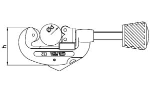 Ceta Form I32-2 Bakır Boru Kesici 3 - 30 mm
