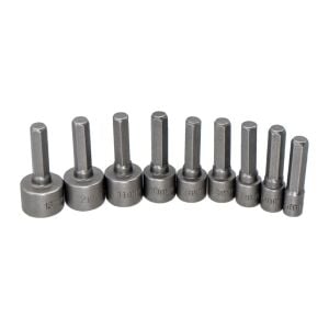 Master 530450 Bits Saplı Lokmalı Somun Adaptörü 5-13mm 9 Parça