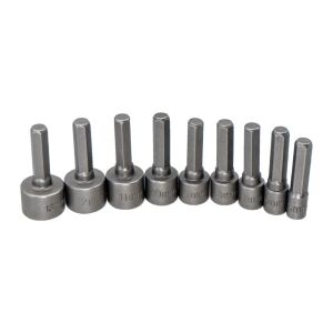 Master 530450 Bits Saplı Lokmalı Somun Adaptörü 5-13mm 9 Parça