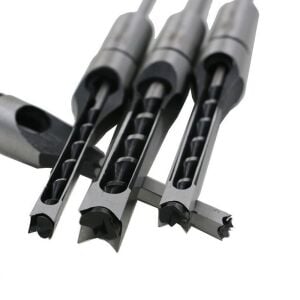 Titi 3700 Ahşap Zıvana Delik Açma Kare Matkap Uç Seti 4 Parça