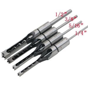 Titi 3700 Ahşap Zıvana Delik Açma Kare Matkap Uç Seti 4 Parça