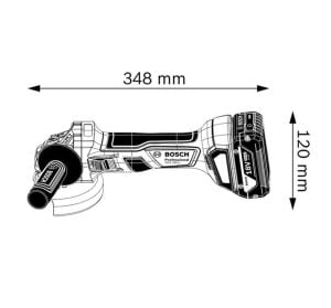 Bosch GWS 180-LI / GSB 185-LI Akülü Taşlama ve Darbeli Matkap Seti