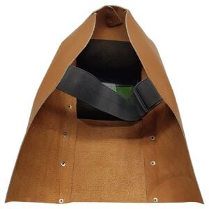 Kolormatik Kaynakçı Baş Maskesi Deri Kapaklı Colormatik Kaynak Maskesi