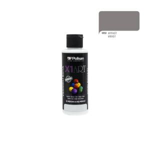 Polisan X1ART Vernikli Hobi Boyası 120ml - Antrasit