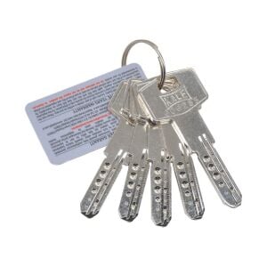 Kale Kilit 164BNE Bilyalı Barel Kilit Göbeği 68 mm Nikel (Saten)