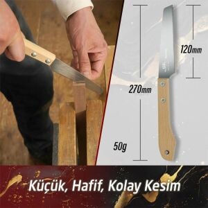 Suizan SC001 Mini Ahşap İşleme Japon Testeresi 12 cm