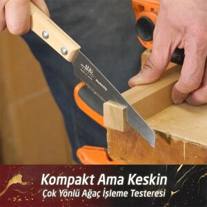 Suizan SC001 Mini Ahşap İşleme Japon Testeresi 12 cm
