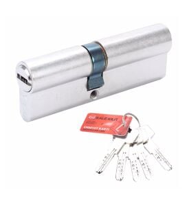 Kale Kilit 164BNE Bilyalı Barel Kilit Göbeği 90 mm Saten