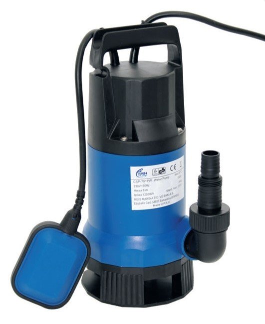 RAINPUMP CSP751PW Plastik Gövdeli Atık Su Drenaj Dalgıç Pompa