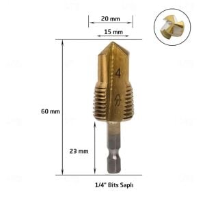 6492 PVC PPRC Boru Genişletme Diş Açma Tamir Aparatı 1/2'' (20 mm)