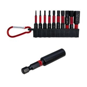 6502 Manyetik Allen Bits Uç Seti 1.5-10mm (11 Parça)