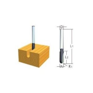 Makita D-09329 Freze U Kanal Bıçağı 6 mm