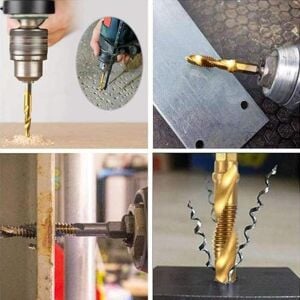 6494 Bits Saplı Matkap Uçlu Metal Kılavuz Seti 6 Parça