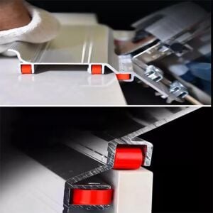 Rox 0288 Seramik İçin Alüminyum 45° Açılı Gönye Kesme Aparatı