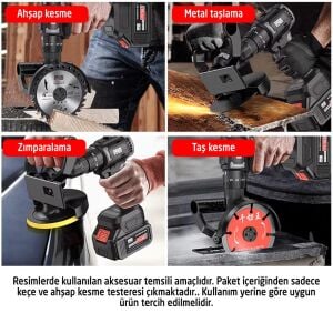 Rox 0284 Taşlama Makinesine Dönüştürücü Multi Matkap Aparat 90°