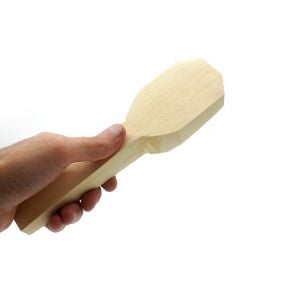 Projelik Kaşık Şablonlu Ham Ağaç Akçaağaç 6x23x5 cm