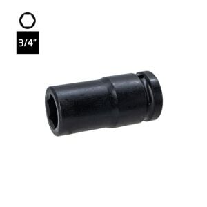 6613 Altı Köşe 3/4'' Havalı Uzun Derin Lokma Anahtar 22 mm