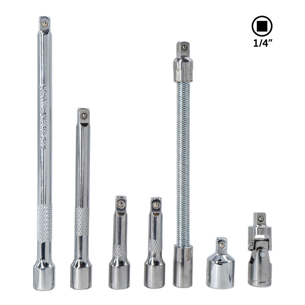 6497 1/4'' Lokma Uzatma Arakol Adaptör Seti 7 Parça