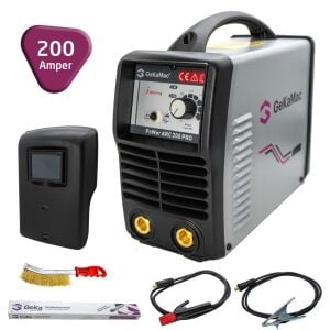GekaMac Power ARC200 Pro Inverter Kaynak Makinası 200 Amper