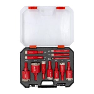 6507 Cam Seramik Granit Fayans Delme Panç Seti 12 Parça