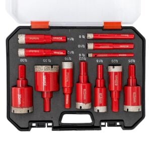 6507 Cam Seramik Granit Fayans Delme Panç Seti 12 Parça