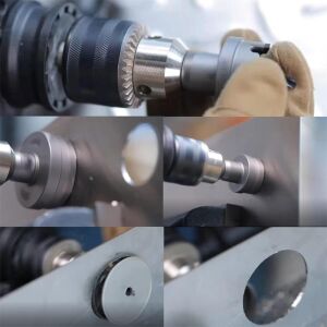 6505 TCT Paslanmaz Metal Delme Elmaslı Panç Seti 6 Parça
