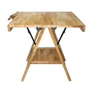 Rox Wood 0338 Mengeneli Katlanır Ahşap Marangoz Çalışma Tezgahı