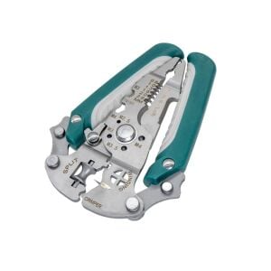 6511 Katlanır Çok Amaçlı 10 Fonksiyonlu Elektrikçi Kablo Soyma Kesme Pensesi