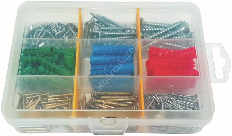 PROBOX 220 Parça Vida Dübel Çivi Montaj Seti