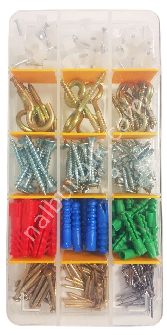 PROBOX 270 Parça Vida Dübel Çivi Montaj Seti