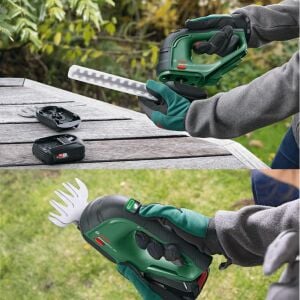 Bosch 0600857000 AdvancedShear 18V-10 Tek Akülü Çit Kesme 18V 2Ah