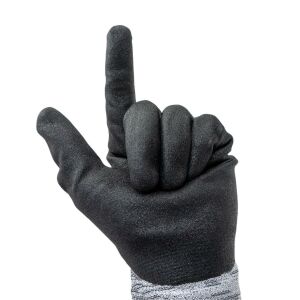 Aky 506087 Mikroköpük Süper Nitril Köpük Eldiven 3/4 Kaplı No:10/XL