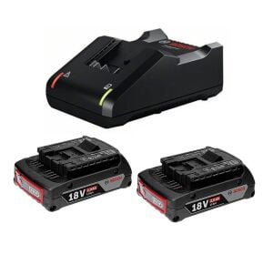 Bosch GSB 185-LI Çift Akülü Darbeli Matkap Vidalama 18V 2.0Ah