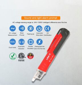 Uni-T UT12D-ROW Temassız Kontrol Kalemi AC Voltaj Dedektörü