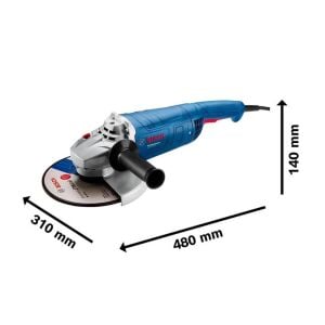 Bosch GWS22-230P / GWS1400 Profesyonel İkili Taşlama Seti (0601824805)
