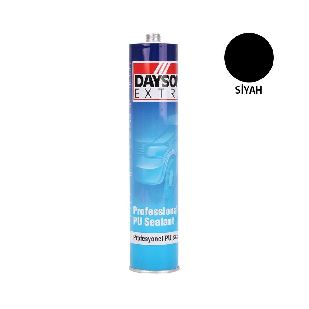 Dayson Extra PU Poliüretan Mastik 280 ml - Siyah