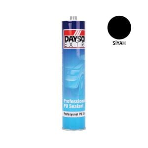 Dayson Extra PU Poliüretan Mastik 280 ml - Siyah
