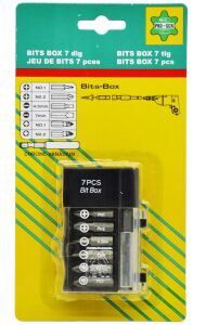 PRO-SCR 03317 Bits Uç Seti 1/4 7 Parça (Kemere Takılabilir)