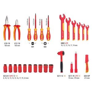 Ceta Form G99-P26 İzoleli 1000V Elektrikçi Alet Seti 26 Parça