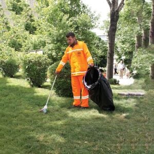 Yengeç 0004 Çöp ve Yaprak Toplama Aparatı 92 Cm (Dişli Ağız)