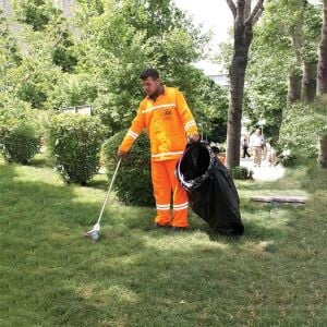 Yengeç 0004 Çöp ve Yaprak Toplama Aparatı 92 Cm (Dişli Ağız)