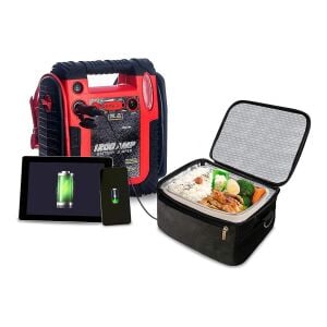 6140 Şarjlı Portatif 12V 1200A Akü Takviye Powerbank Güç İstasyonu