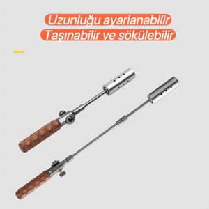 6619 Uzatmalı Pürmüz Tabancası (Vidalı ve Kartuş Tüp Uyumlu)