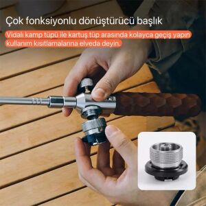 6619 Uzatmalı Pürmüz Tabancası (Vidalı ve Kartuş Tüp Uyumlu)