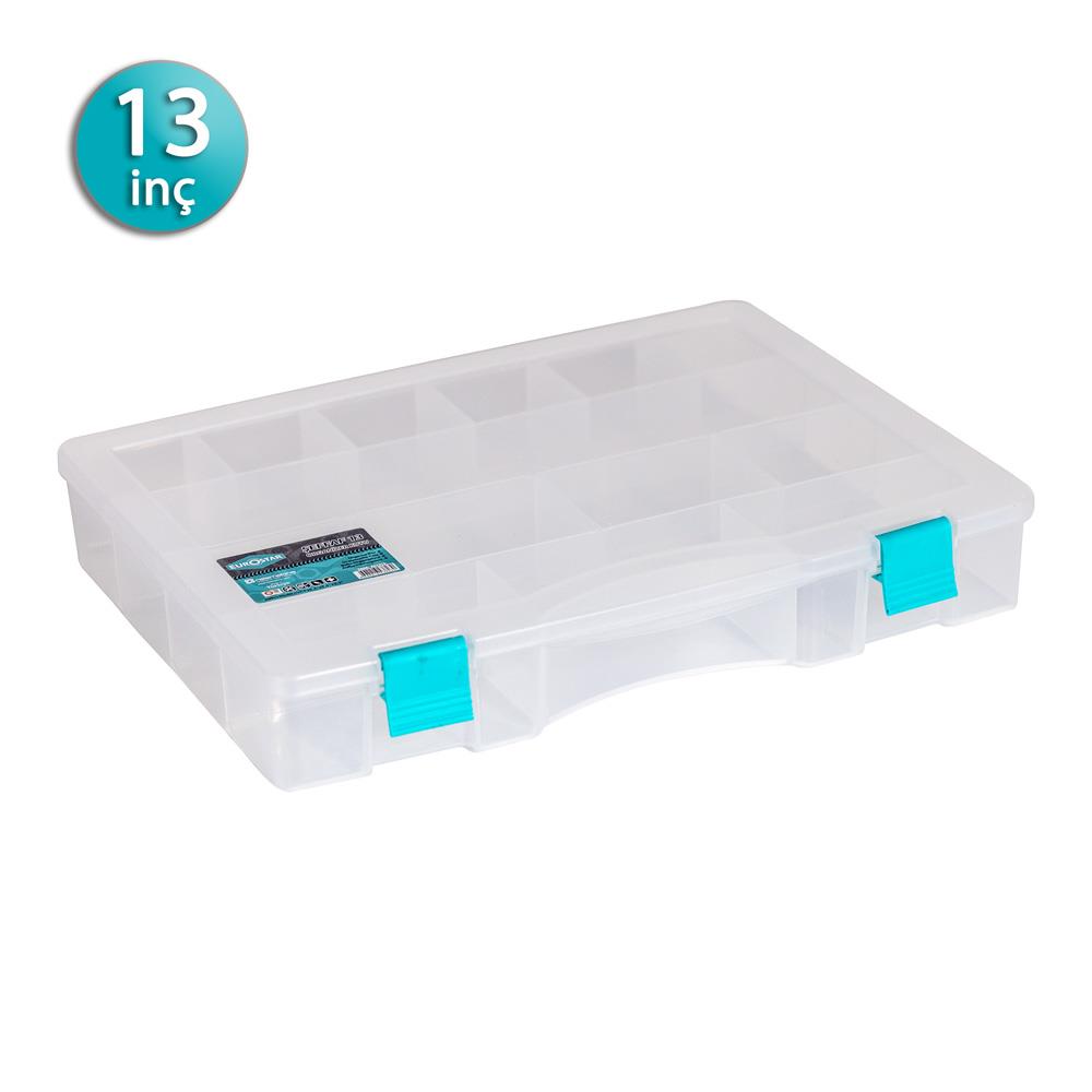 Eurostar KK1313 Power Şeffaf Organizer Kutu 13''
