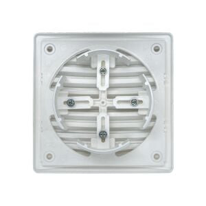 Kare Baca Kapağı Duvar Menfezi Ayarlı 90-140 mm