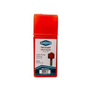 Eurostar TH14487 Rulmanlı Lamba Freze Bıçağı 25 mm