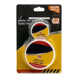 6141 Lehim Teli 1.0 mm, 50 Gr Sn:40 Pb:60 ve Lehim Pasta Seti