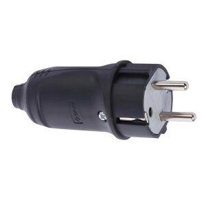 Kauçuk Erkek Fiş Monofaze 1x16A (220V)